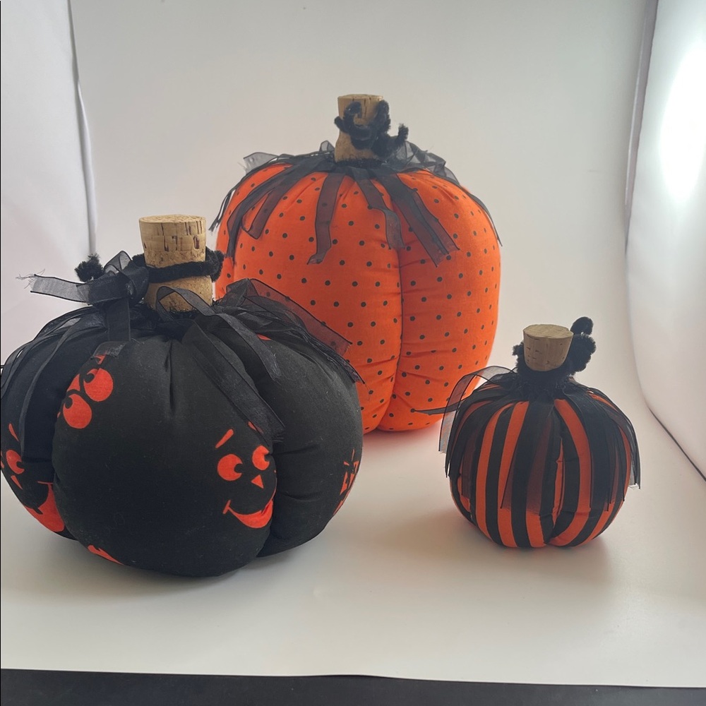 Pumpkins Fall Set of 3